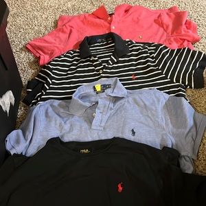 Men’s bundle 4 Ralph Lauren Polos/shirt great condition dry cleaned ALL size XL